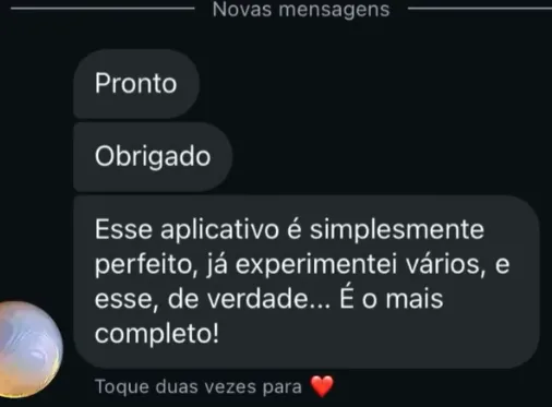 Depoimento de usuário do GDrums